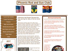 Tablet Screenshot of phoenixrodandgun.org